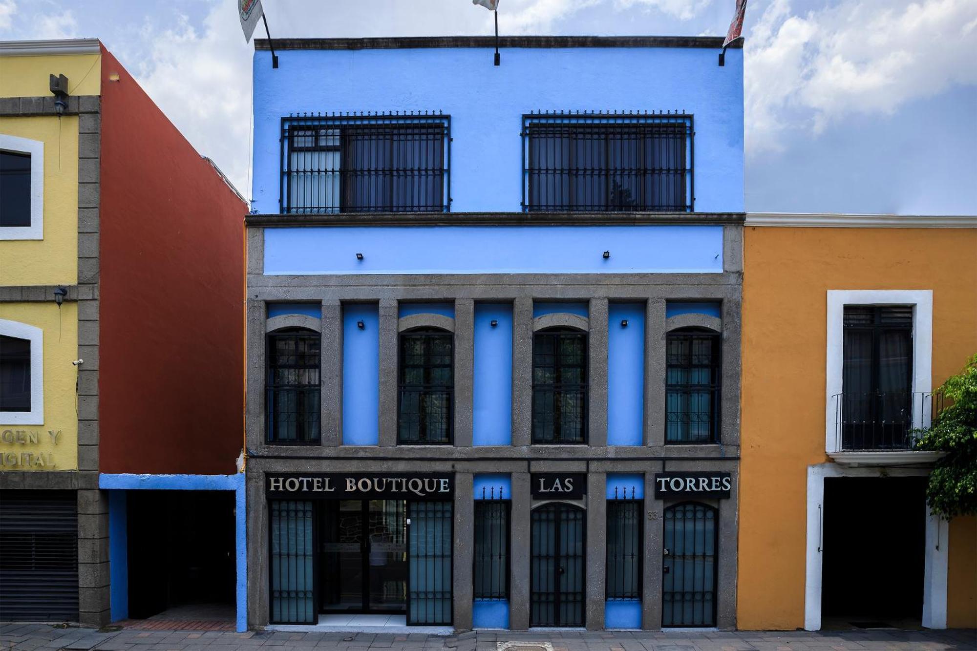 Capital O Hotel Boutique Las Torres Tlaxcala Bagian luar foto